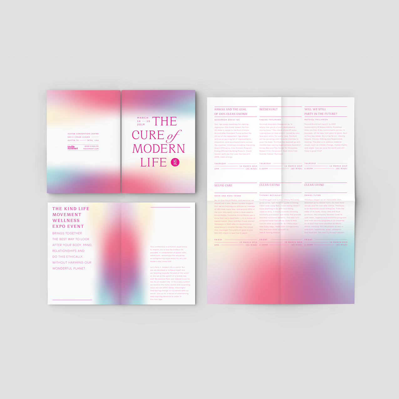 The Cure of Modern Life: Brochure