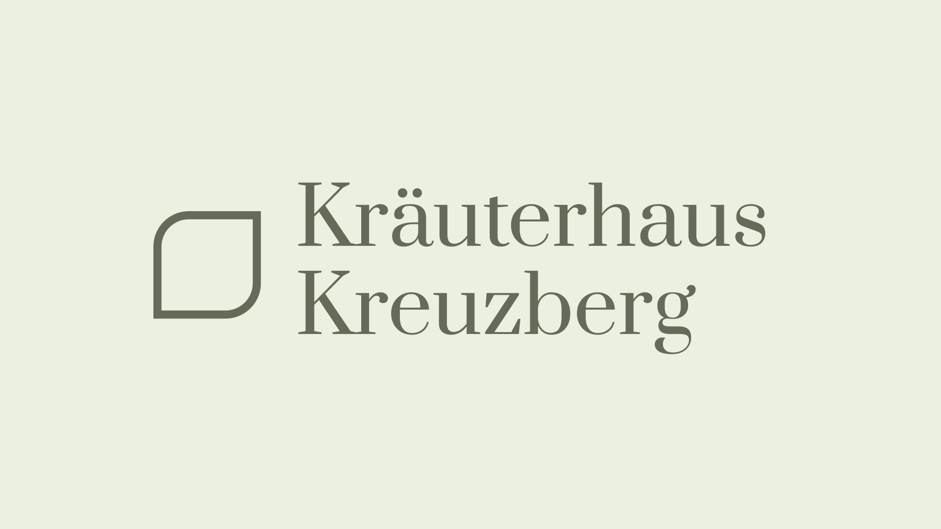 Kraeuterhaus Kreuzberg: Logos