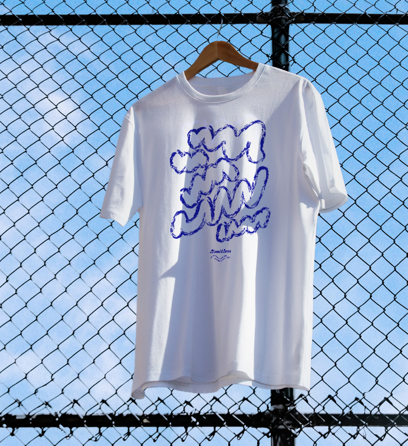 Limitless: T-shirt with wiggle design